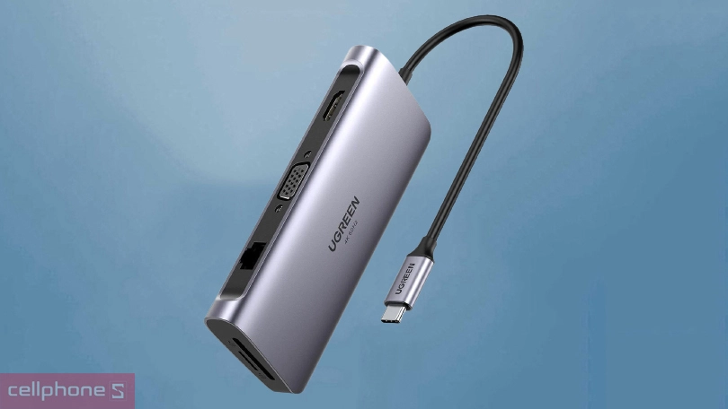 Đánh giá Hub chuyển đổi Ugreen Type C 9 in 1 CM179