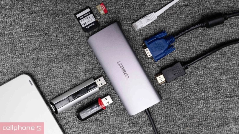 Giới thiệu sơ qua về sản phẩm Hub Ugreen