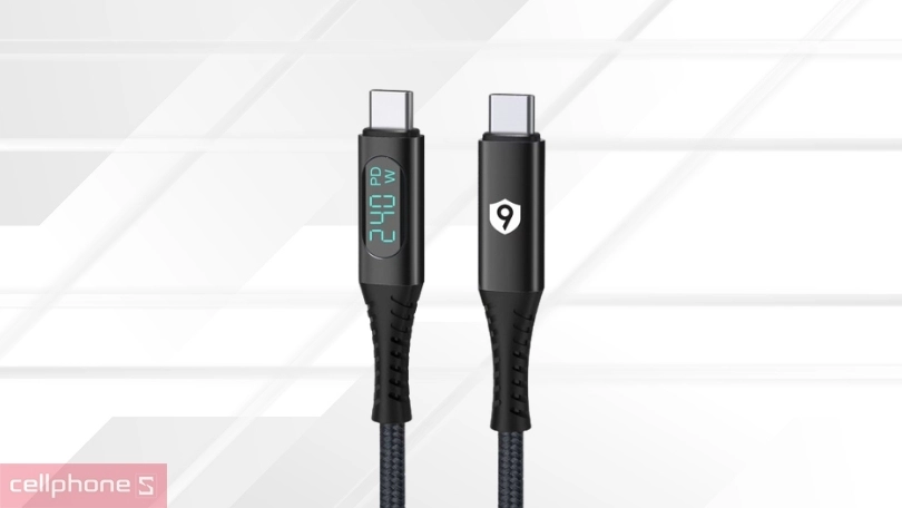 Chất liệu cáp Type-C to Type-C 9Fit Supreme 9C24 240W 1m