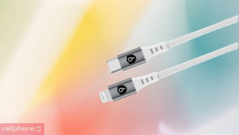 Cáp USB-C to Lightning 9Fit 1m – Nâng cao trải nghiệm sạc