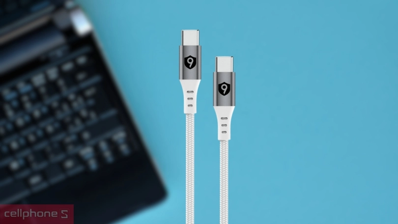 Cáp 9Fit USB-C to USB-C 1M