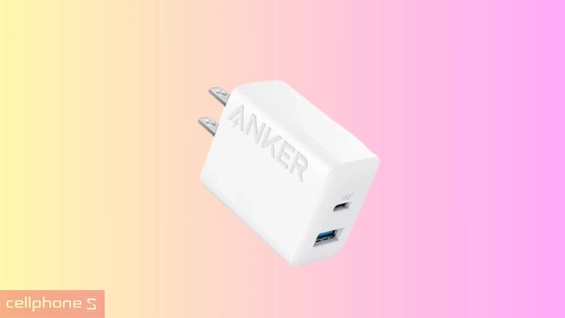 Củ sạc Anker B2348 1C1A 20W kèm cáp type C công suất 20W siêu tốc