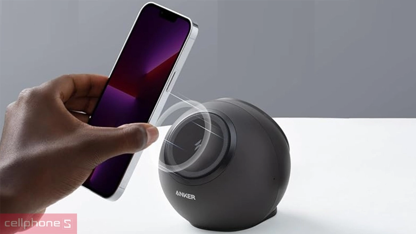 Đế sạc Anker không dây kiêm ổ cắm 65W A9137