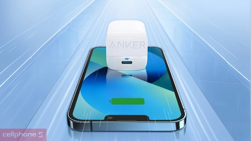 củ sạc Anker đa dạng công suất sạc phù hợp với hầu hết thiết bị
