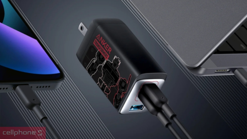 Mẫu sạc Anker 65W