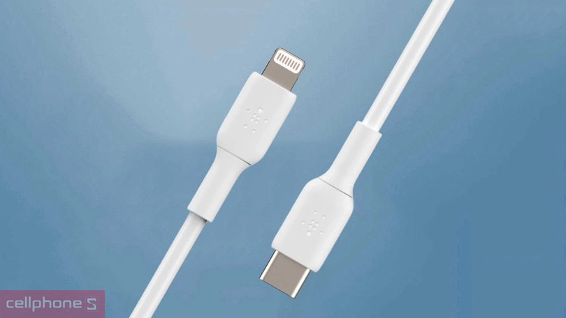 Cáp Belkin Type-C to Lightning 30W vỏ nhựa 1M