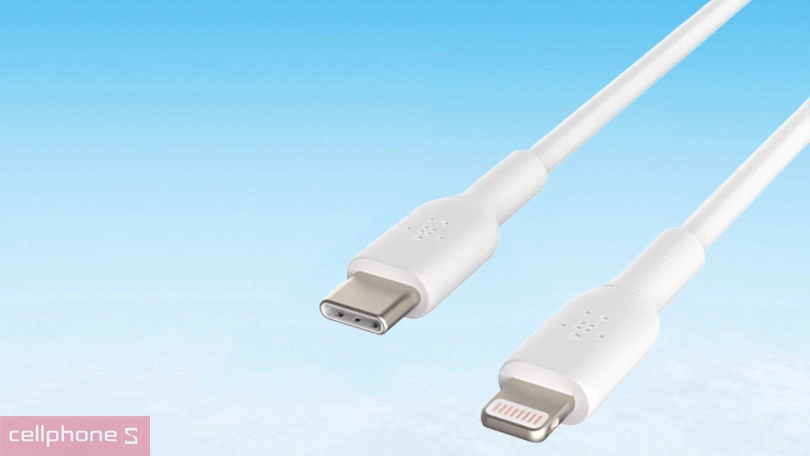 Cáp Belkin Type-C to Lightning 30W vỏ nhựa 1M