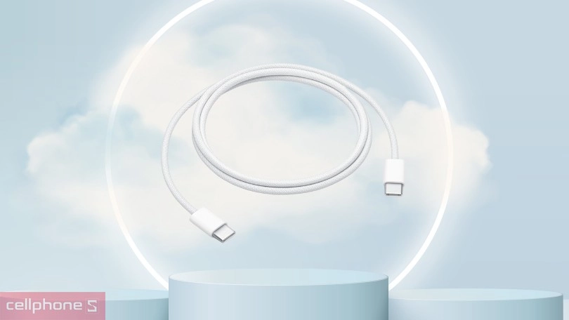 Tốc độ cáp Type-C to Type-C Apple 60W 1m