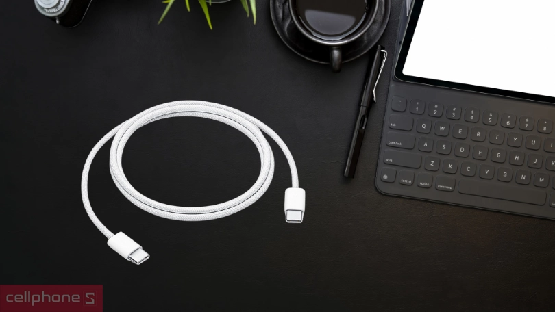 Cáp USB-C to Type-C Apple MQKJ3ZA/A dây dù 1m - An toàn, bền bỉ