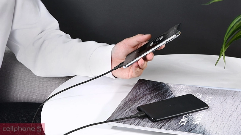Công suất cáp Aukey USB-C to lightning MFI CB-CL5 1.2m