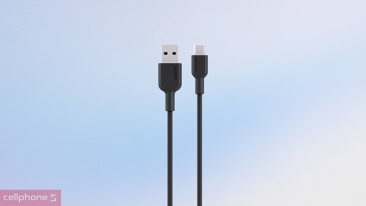 Công suất cáp Aukey và truyền dữ liệu A-C 15W 480Mbps CB-DAC03
