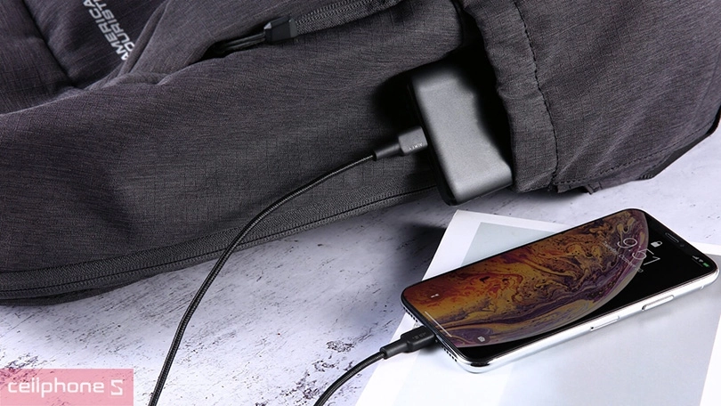 Tốc độ cáp sạc Aukey USB-C to Lightning MFI CB-CL5 1.2m