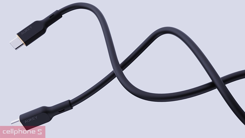 Thiết kế cáp Aukey CB-SCC102 100W 1,8m