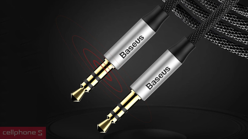 Thiết kế cáp âm thanh Baseus Yiven M30 1m