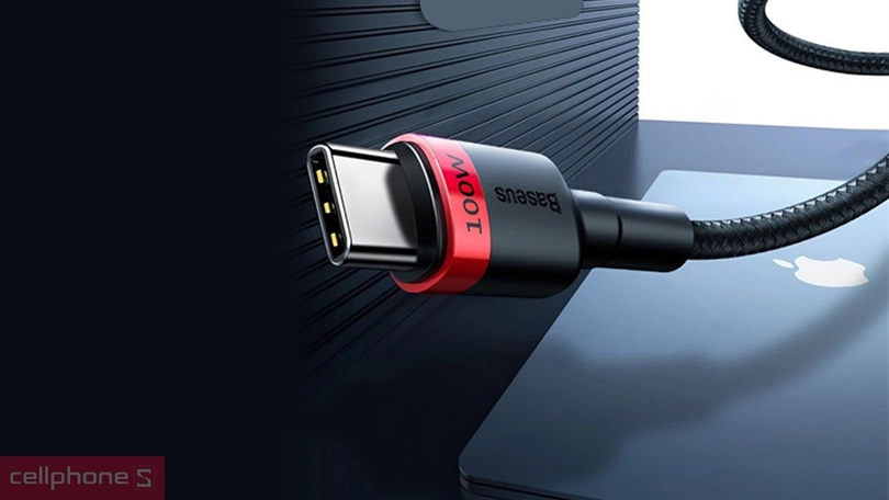 Cáp sạc nhanh Baseus Cafule PD 2.0 100W Type-C to Type-C (20V 5A) 2M - Sự lựa chọn đáng tin cậy