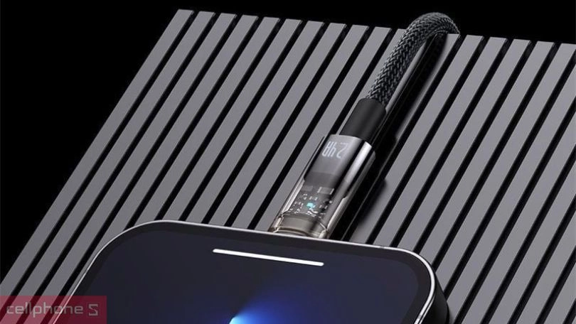 Công suất cáp sạc nhanh tự ngắt Type-C to iPhone Baseus Explorer Series 20W 1m