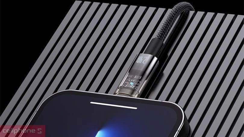 Công suất cáp Baseus Explorer series USB-A to IP 2.4A 1m