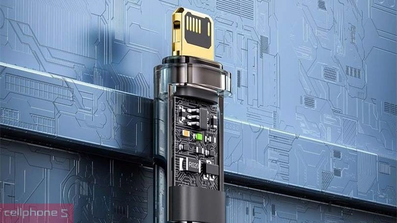 Thiết kế cáp Baseus Explorer series USB-A to IP 2.4A 1m