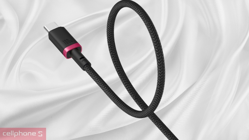 Tốc độ truyền tải dữ liệu của cáp Type C to Type Baseus Dura Series 100W 1M