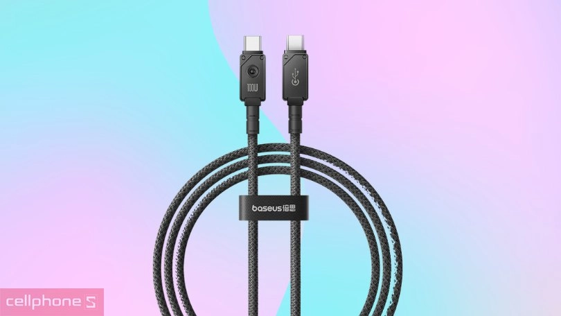 Cáp Baseus Golden Loop 3 in 1 Elastic 3.5A 1.2M - Tiện dụng để sạc 3 thiết bị dễ dàng hơn