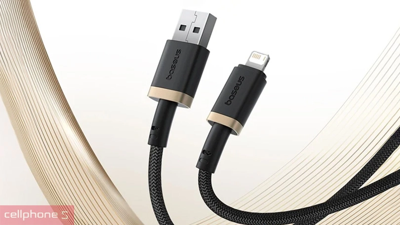 Chiều dài, chất liệu của cáp USB-A to Lightning Baseus Dura Series 1m