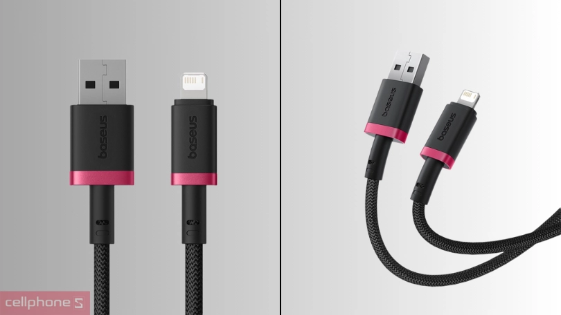 Độ bền của cáp USB-A to Lightning Baseus Dura Series 2M