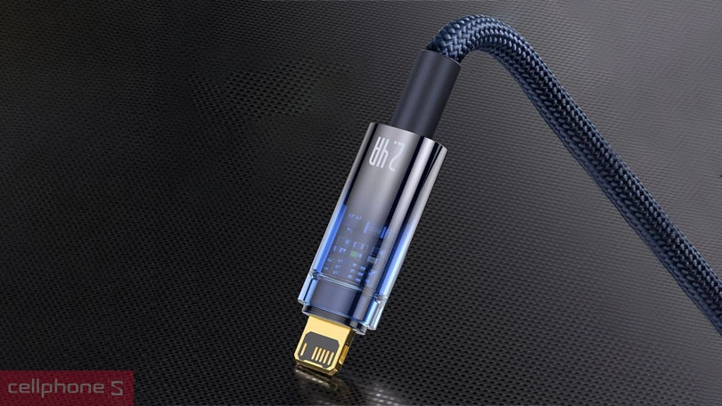 Tốc độ sạc của cáp USB-A to Lightning Baseus Explorer Series 1M