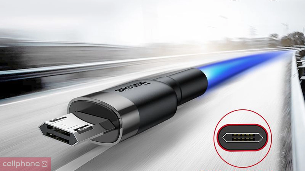 Thiết kế bền bỉ với dây bện nylon và đầu cáp gia cố