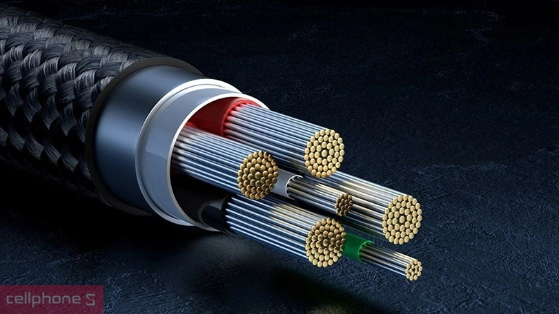 Tốc độ Baseus Explorer series USB-A to USB-C 100W 2m