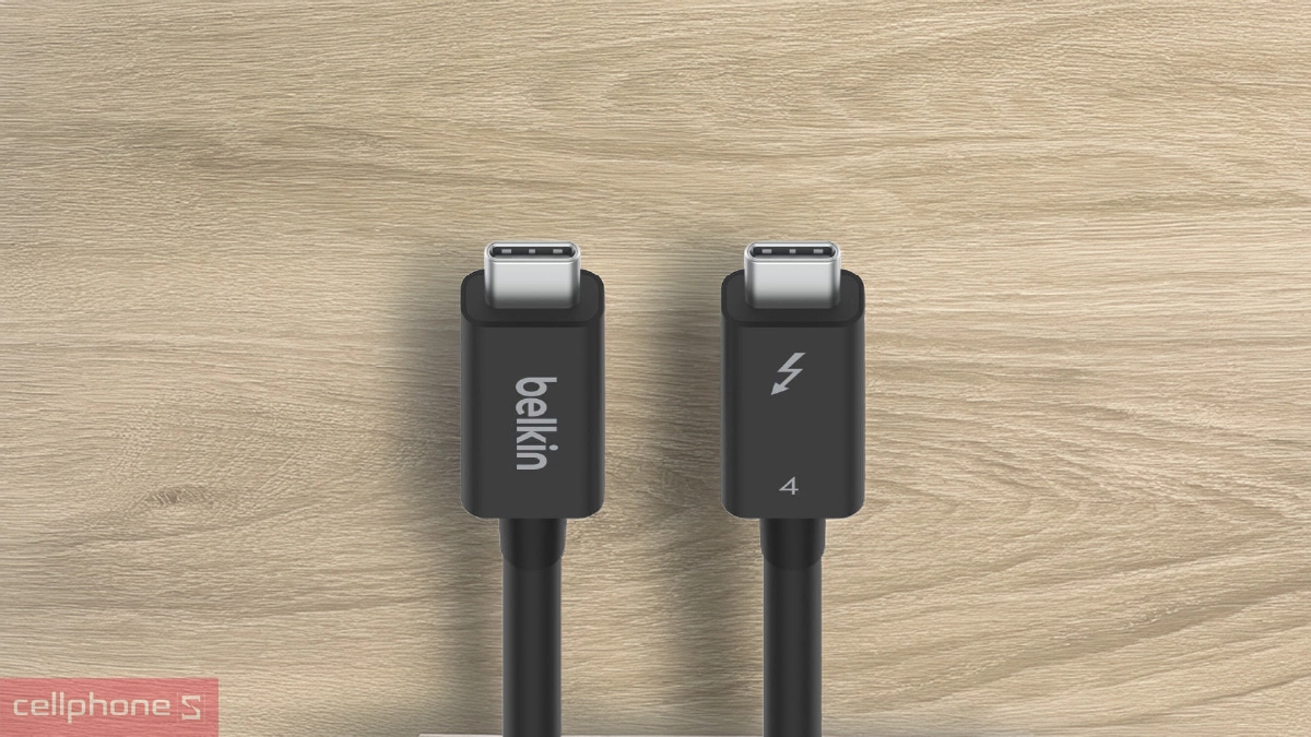 Cáp Belkin Thunderbolt 4 USB-C 100W UHD 8K 1m INZ003