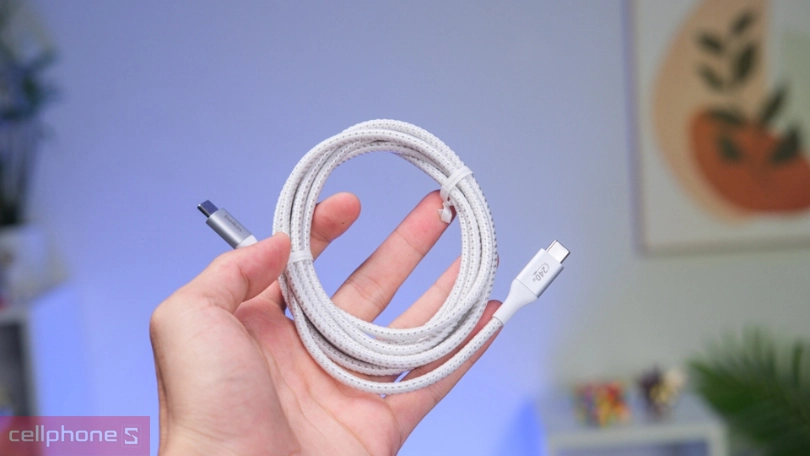 Cáp Belkin Type-C to C 240W 2M vỏ dù - Sạc nhanh, bền bỉ