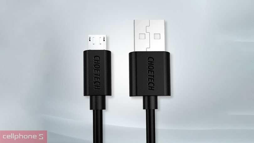 Cáp Choetech Usb A To Type C 1m 