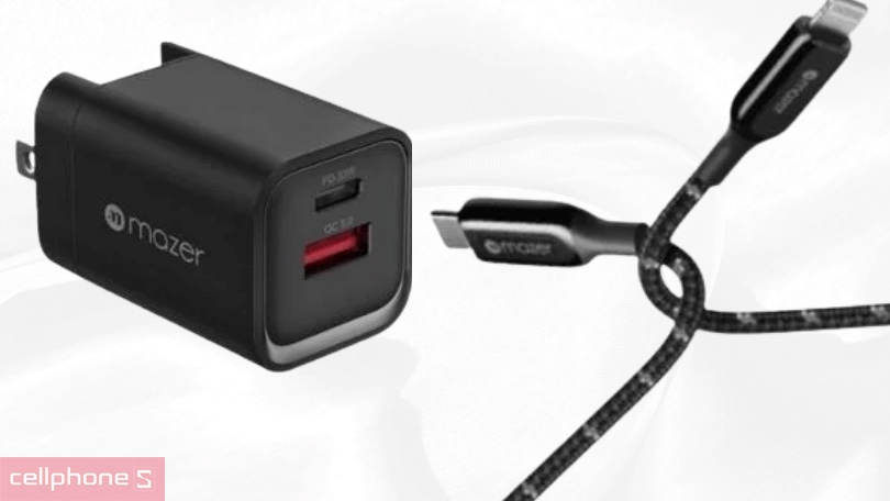 Mazer - Thiết kế sạc nhanh cứng cáp, bền bỉ