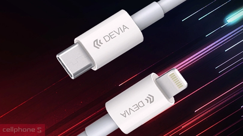 Cáp Devia Smart Series Usb-C to Lightning ( 20W 3A ) PD