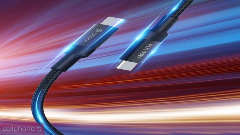 Cáp Type-C to Type-C Devia Extreme Speed Series 100W PD