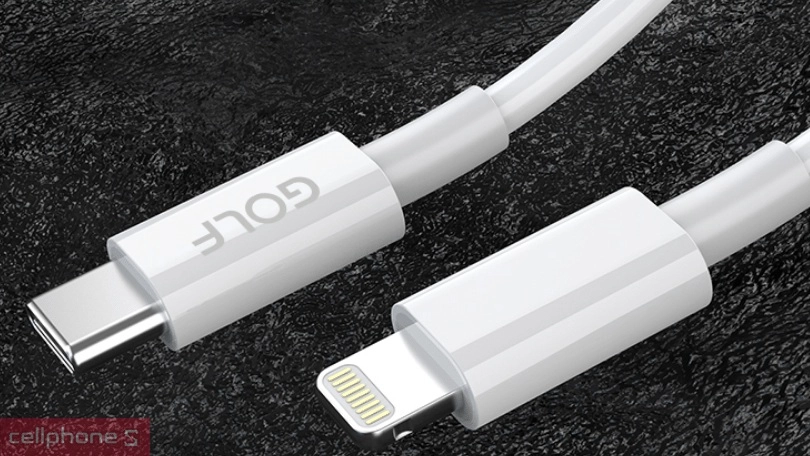 Cáp Golf Type-C To Lightning PD 20W GC-81P dài 1m