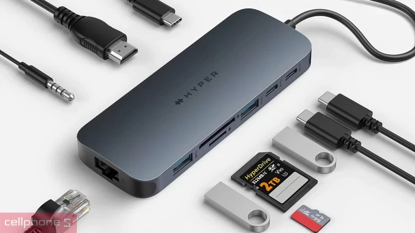 Hub chuyển đổi Hyperdrive Next Gen2 10 In 1