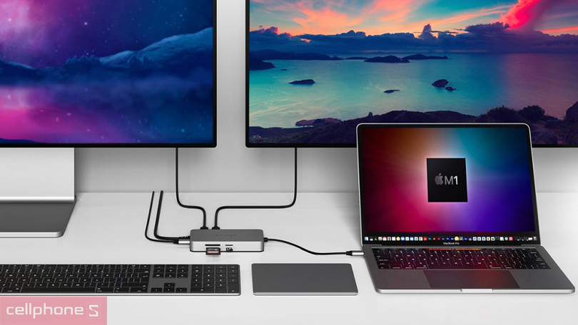 Hub HyperDrive Dual 4K HDMI 10-In-1