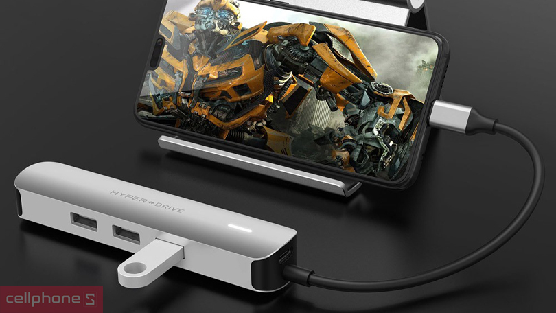 Hub Hyper đa dạng cổng chuyển đổi