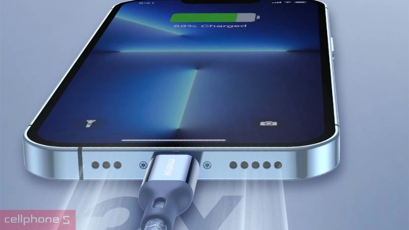 Công suất cáp USB-C to Lightning Innostyle Powerflex 1.5M MFI 20/30/60W