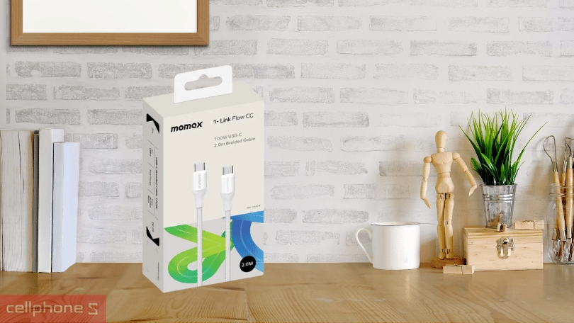 Tốc độ sạc, khả năng tương thích của cáp chuyển đổi Type-C to Type-C Momax DC25 1-Link 100W 2m