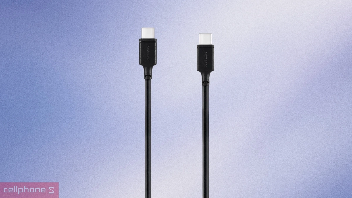 Cấu tạo cáp Momax Zero USB C to C 60W dài 1m DC16