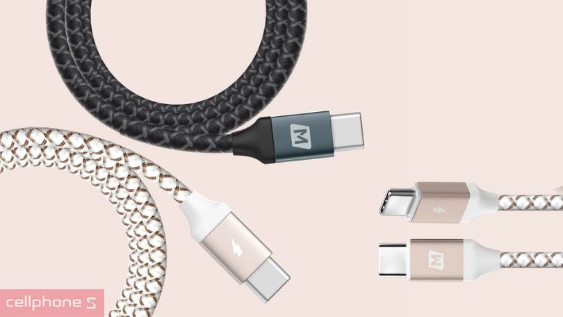 Cáp sạc Momax được trang bị chất liệu cao cấp, bền bỉ khi sử dụng