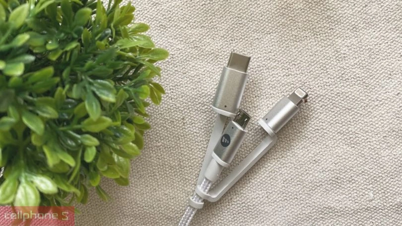 Đánh giá Cáp Mophie 3 trong 1 (Lightning - Micro - Type-C) 1m