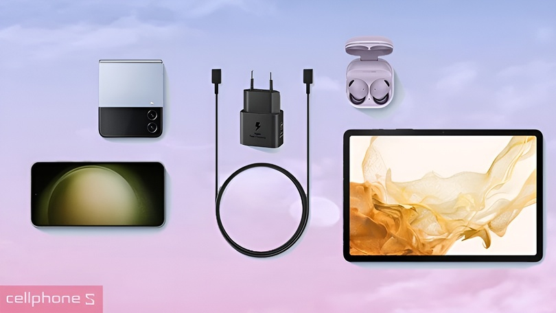 dây cáp sạc nhanh samsung