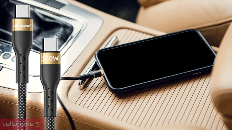 Chất liệu cáp Type-C to Type-C StarGo Ultralink C2 100W 1.2m