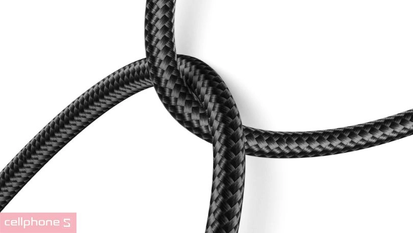 Thiết kế cáp Type C to Type C, Lightning, Micro Trusmi 66W 1.2m