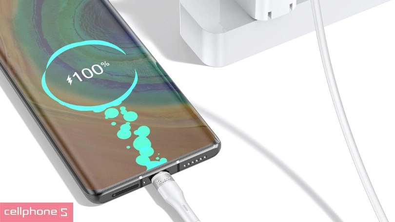 Công suất cáp type C to USB-C Trusmi Silicone PD 100W 1m