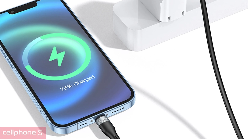 Công suất cáp USB A to lightning Trusmi silicone 15W 1m