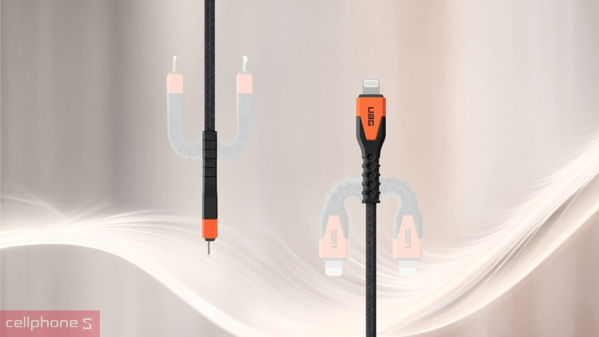 Tốc độ sạc cáp UAG Type C to Lightning Rugged Kevlar 1.5m